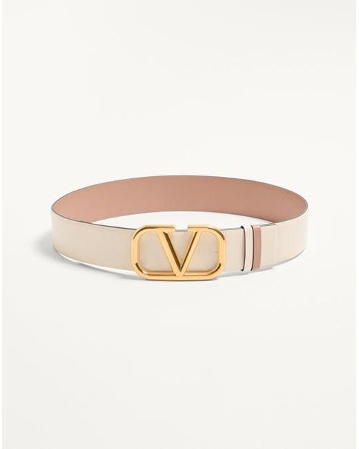 Valentino Garavani レディース ナチュラル Vロゴ シグネチャー 