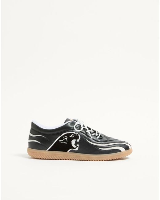 Valentino Garavani White Kicky Nappa Trainer 39 for men