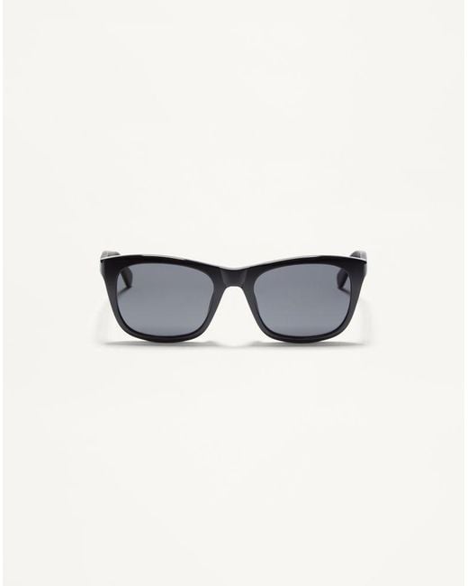 Valentino Blue Rectangular Acetate Glasses