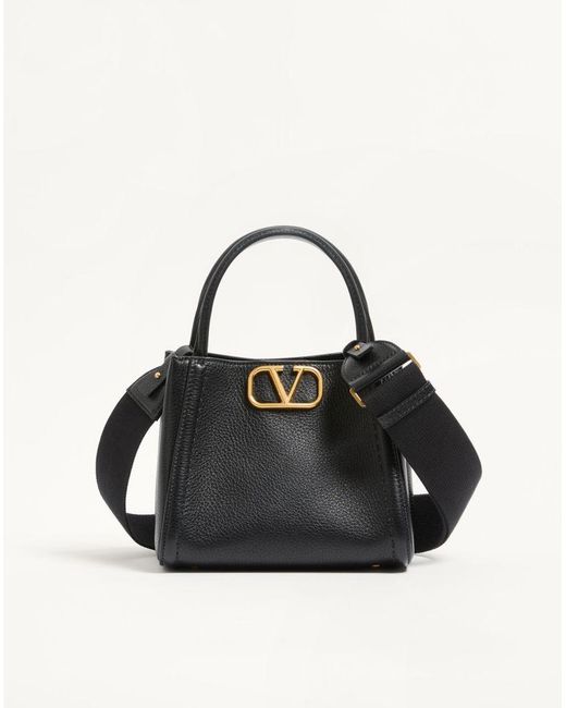 Valentino Garavani Black Alltime Small Handbag