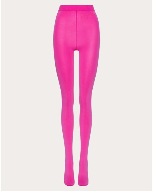 Valentino Pink Pp Tights Lyst