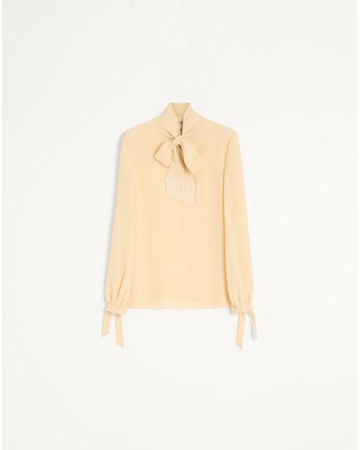 Top di Valentino in White