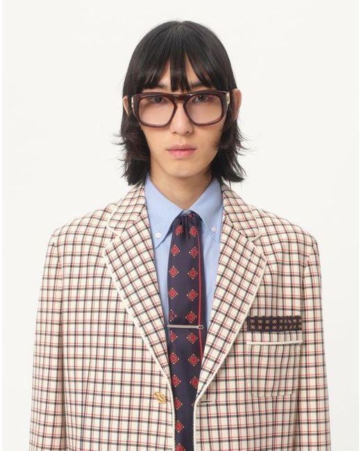 Valentino Garavani Natural Vlogo Signature Metal Tie Clip for men