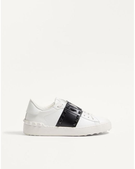 Valentino Garavani White Rockstud Untitled Sneaker