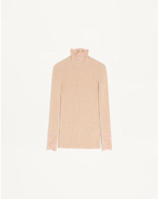 Valentino カシミア セーター 女性 アラバスター White