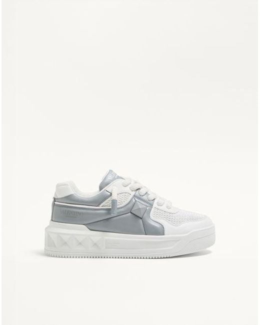 Valentino Garavani White One Stud Xl Low-Top Sneaker for men
