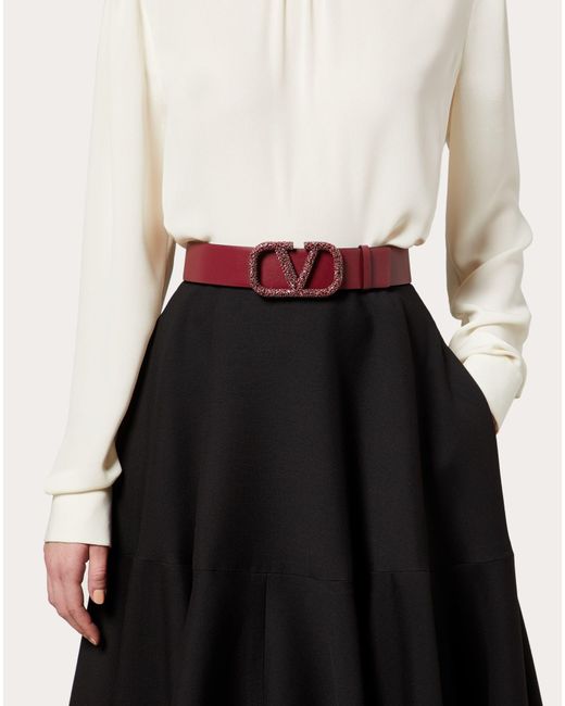 valentino garavani vlogo belt