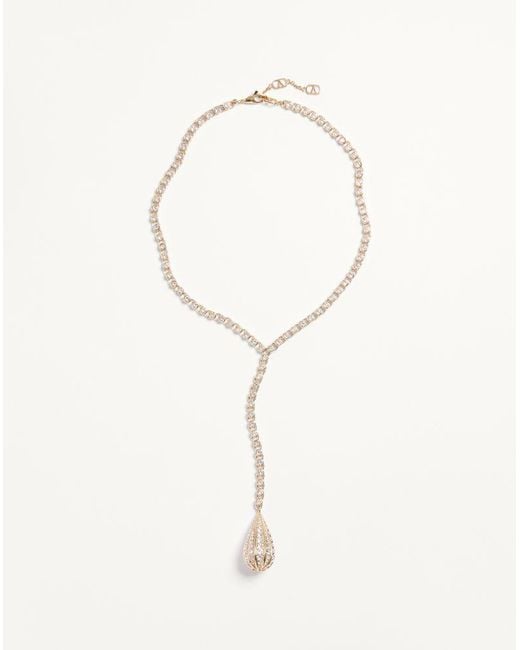Valentino Garavani Natural Poetique Des Gouttes Necklace