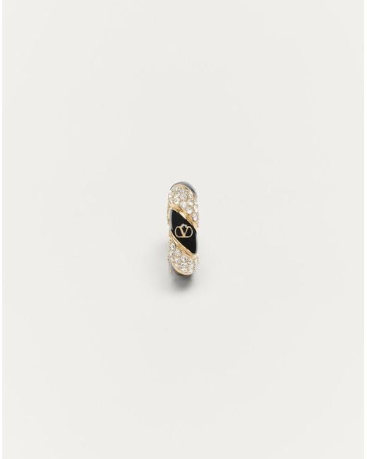 Valentino Garavani Natural Pas Plus Mono Earring