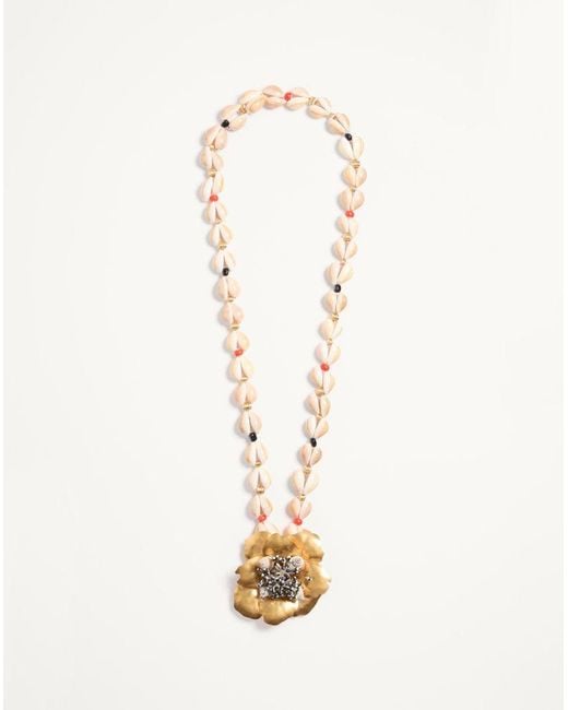 Valentino Garavani Natural Jardin Aquatique Necklace