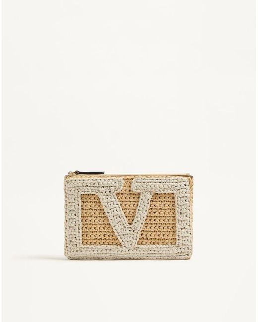 Valentino Garavani Natural Viva Superstar Small Pouch