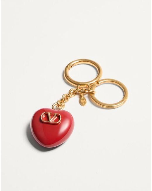 【Valentino】クール ロイヤル キーリング付きバッグチャーム クール ロイヤル メタル X エナメル キーリング付きバッグ