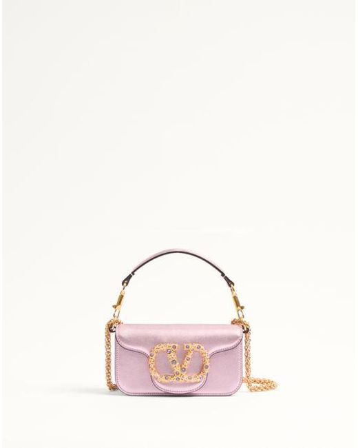 Borsa Piccola A Spalla Locò di Valentino Garavani in Pink