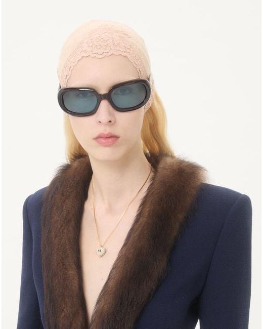 Valentino Garavani クール ロイヤル メタル X エナメル X スワロフスキー®クリスタル ネックレス 女性 ゴールド/クリスタル Natural