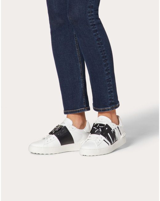 valentino garavani open sneakers