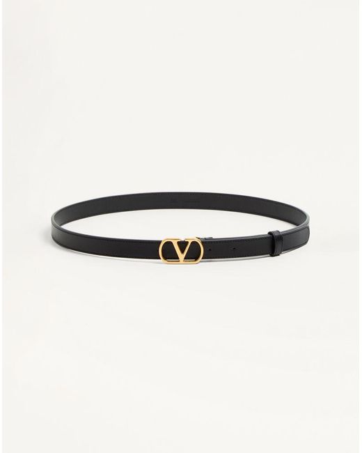 Valentino Garavani Natural Vlogo Signature Belt