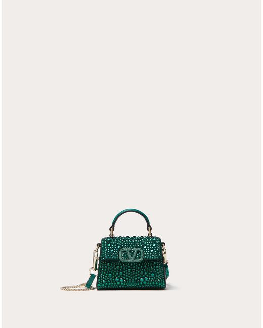 Valentino Garavani Vsling Micro Handbag With Sparkling Embroidery in ...