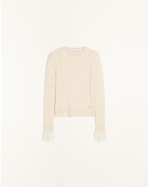 Valentino Natural Cashmere Jumper