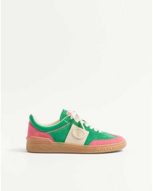 Valentino Garavani Green Upvillage Crosta Sneaker