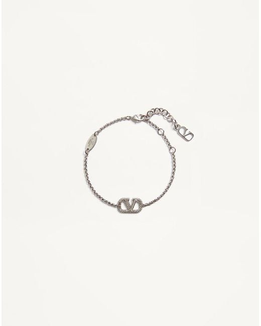 Valentino Garavani Natural Vlogo Signature Bracelet