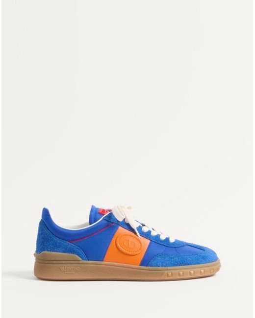 Valentino Garavani Blue Upvillage Low Top Trainer for men