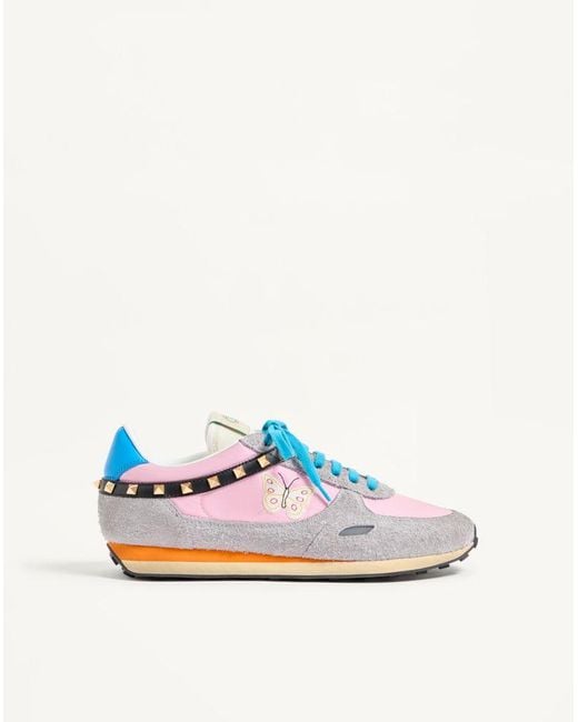 Valentino Garavani Blue Stud Up Trainer for men