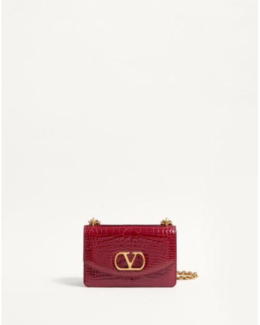 Valentino Garavani Red Vain Small Shoulder Bag