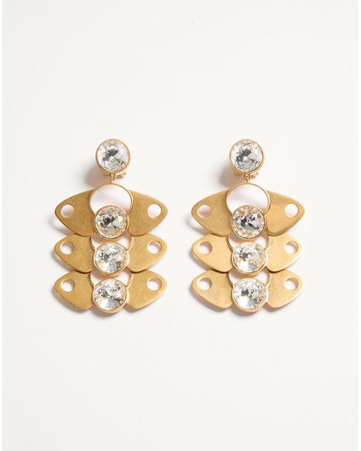 Valentino Garavani Metallic Pages Earrings