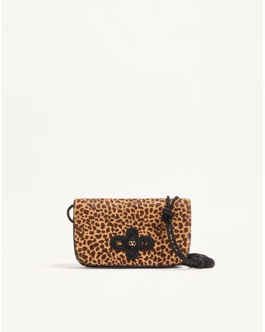 Valentino Garavani Natural Sans Fin Mini Shoulder Bag