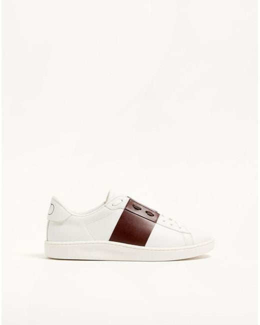 Valentino Garavani Natural Open Royco Trainer for men