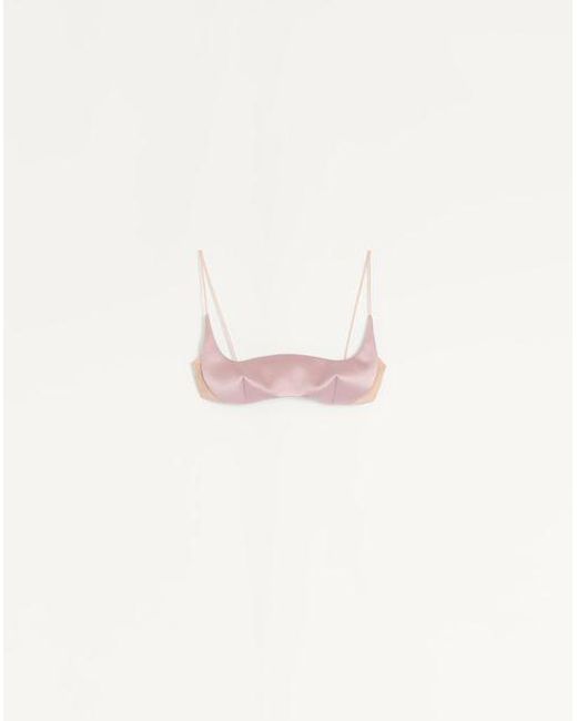 Valentino Pink Duchesse Bra Top