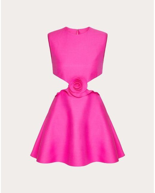 Valentino Pink Crepe Couture Dress