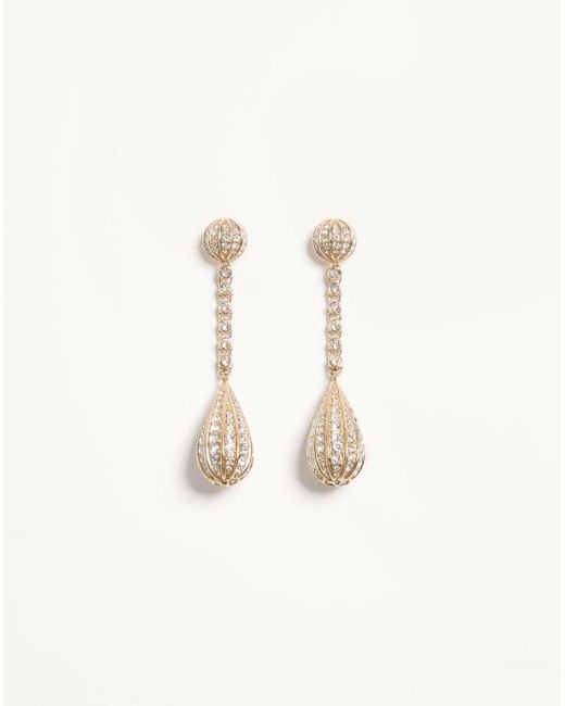 Valentino Garavani Natural Poetique Des Gouttes Earrings
