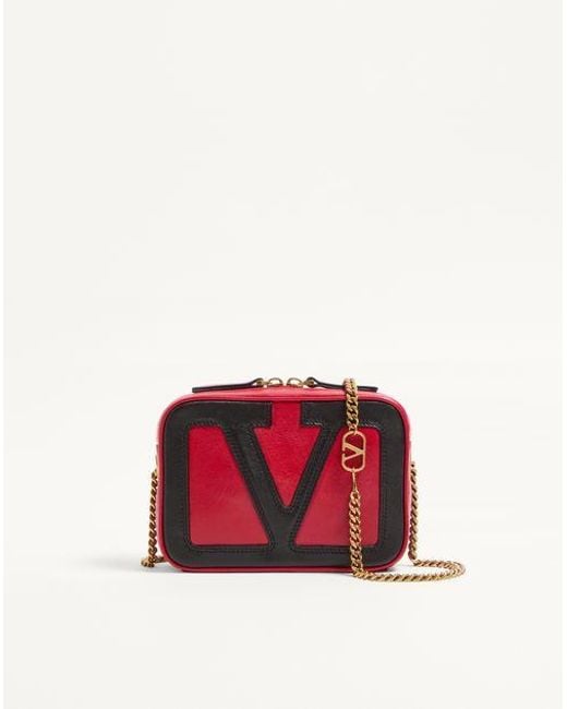 Valentino Garavani Red Viva Superstar Nappa Belt Bag