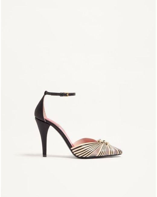 Valentino Garavani White Annine Pump