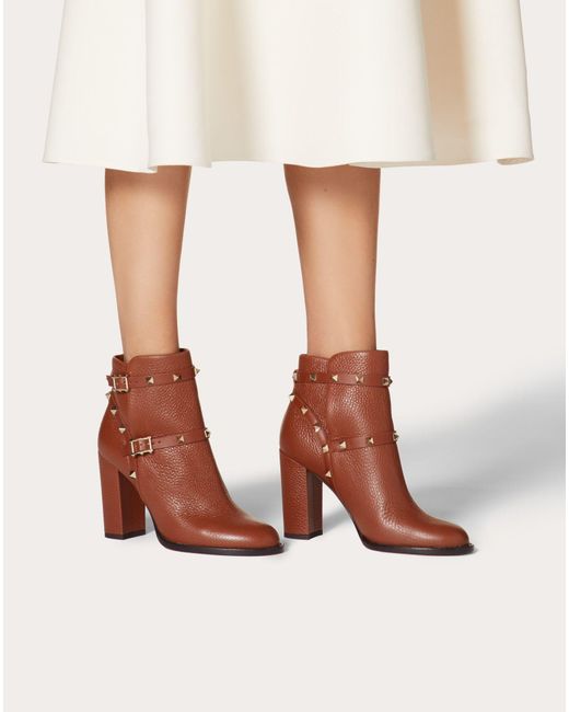 valentino garavani rockstud booties