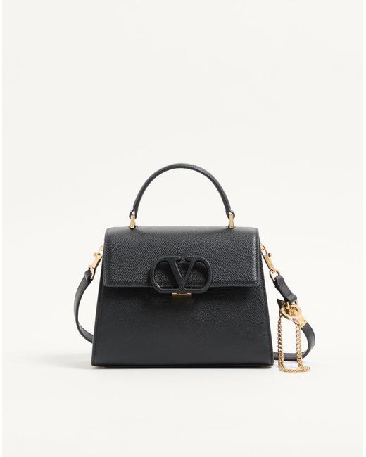 Valentino Garavani Black Vsling Small Handbag