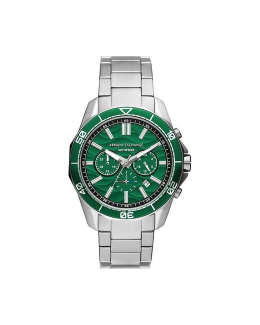 Armani Exchange Chronograaf in het Green voor heren