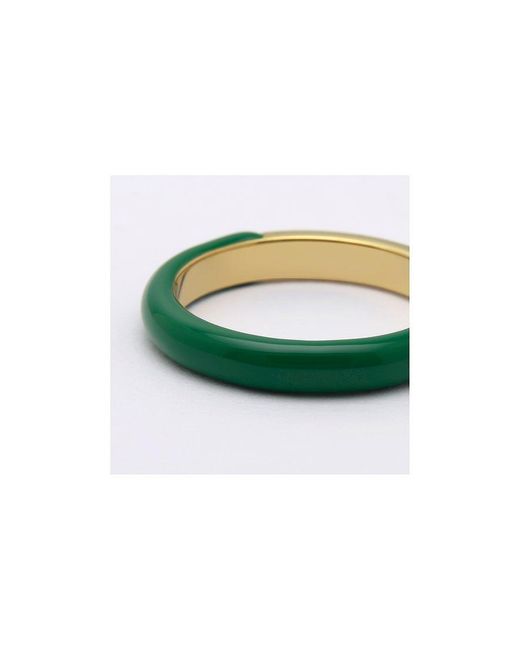 Bague pour 88873556 acier inoxydable Esprit en coloris Green