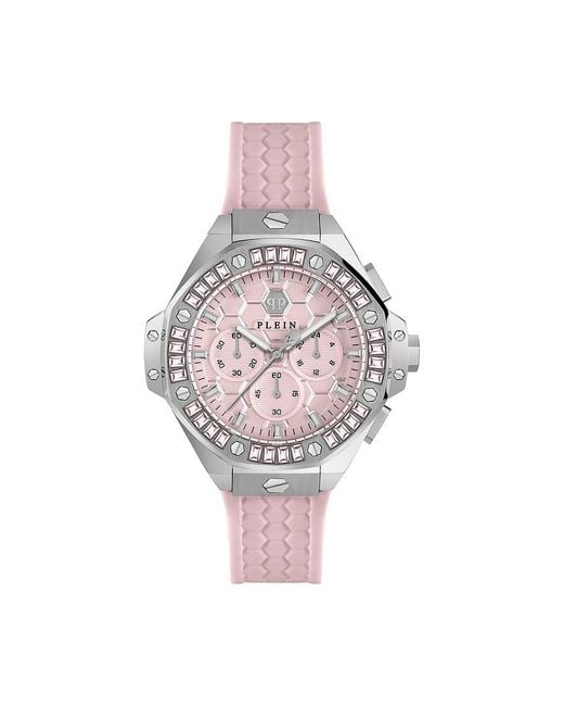 Philipp Plein Horloge in het Pink