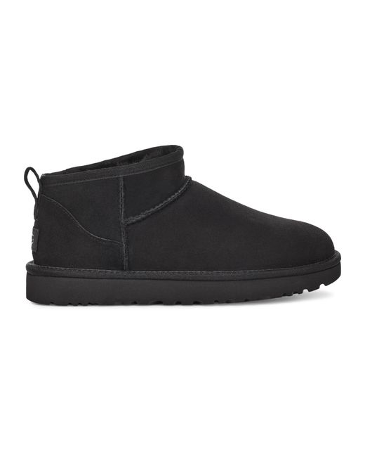 ugg black slip on shoes