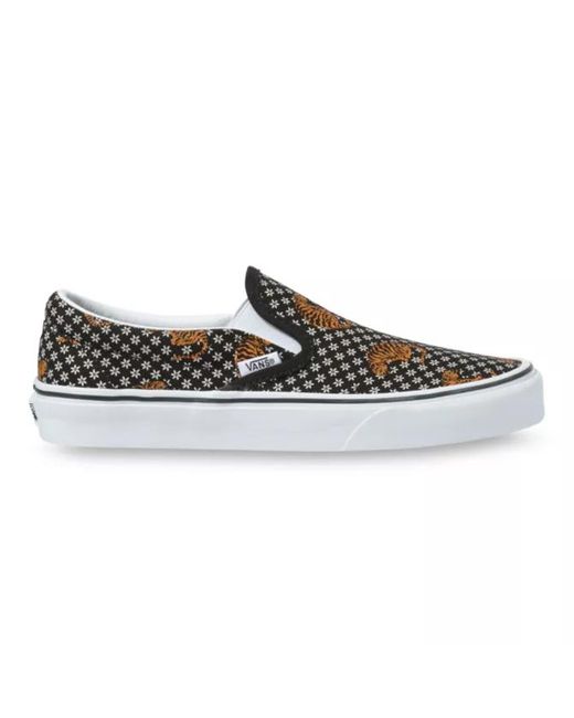 tiger slip on vans