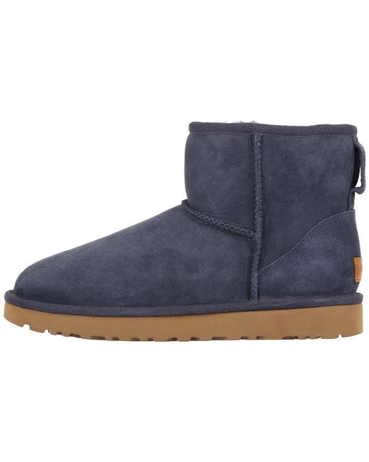 ugg mini navy blue