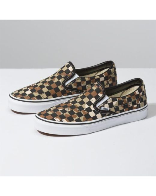 vans checkered multicolor