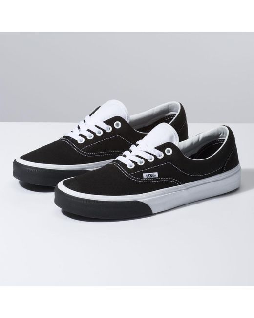 black and white era vans