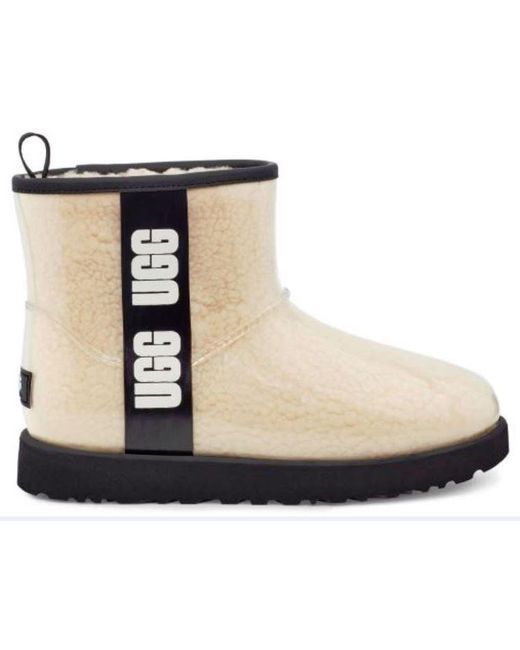 clear rain boots