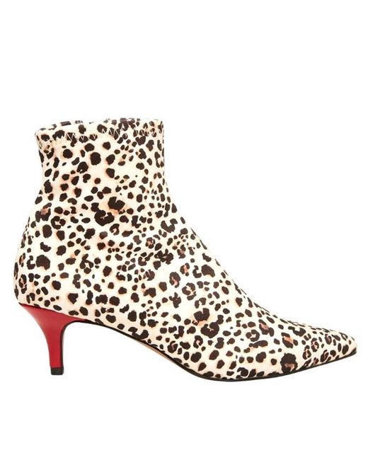 betsey johnson leopard print heels