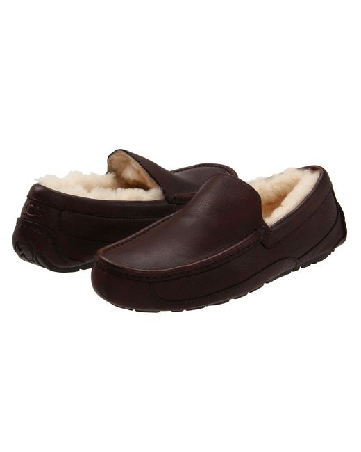ugg slippers men leather