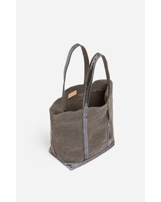 Cabas Zippé En Lin Vanessa Bruno en coloris Brown