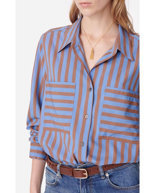 Chemise Dann Vanessa Bruno en coloris Blue